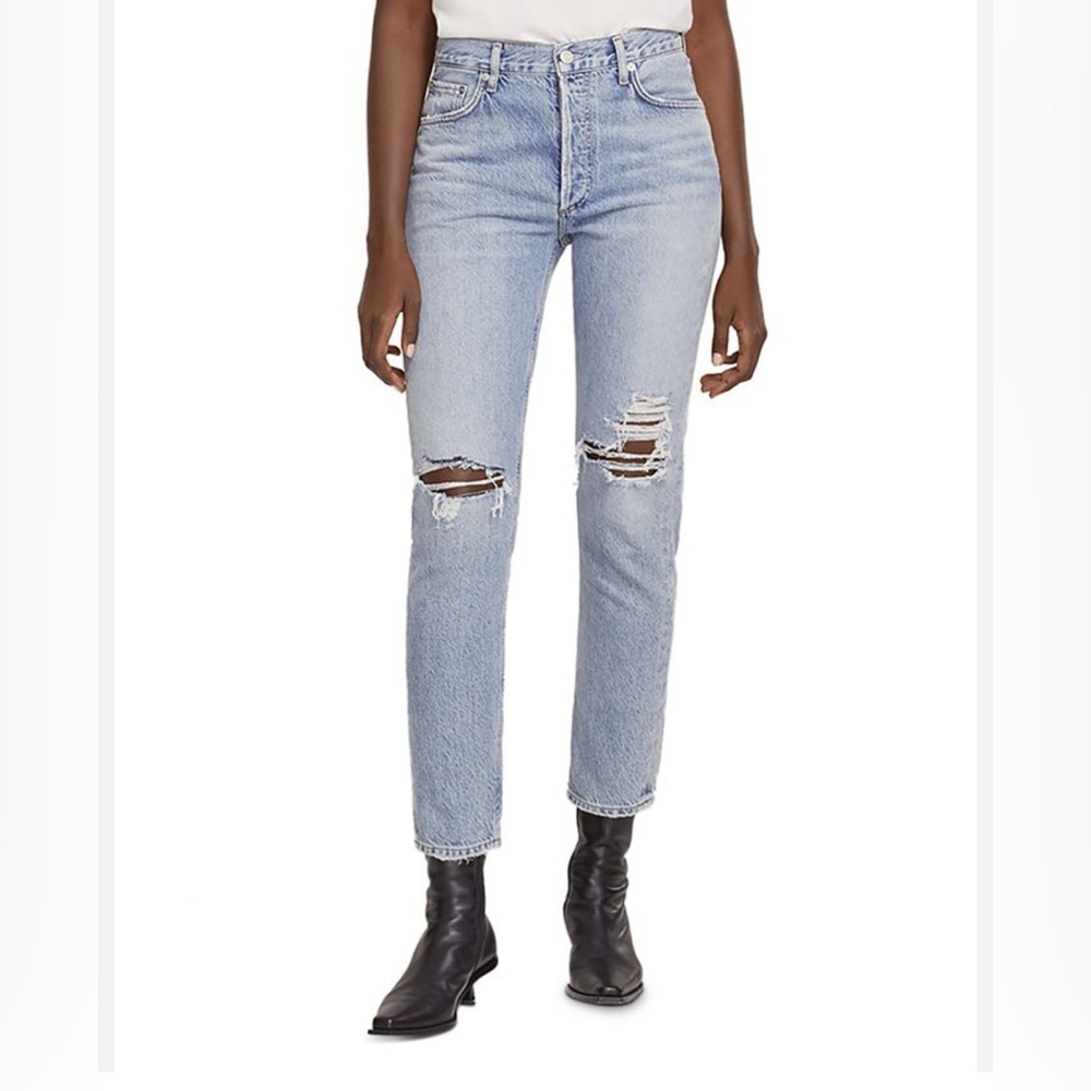 AGOLDE Jamie Distressed Jeans Size 27